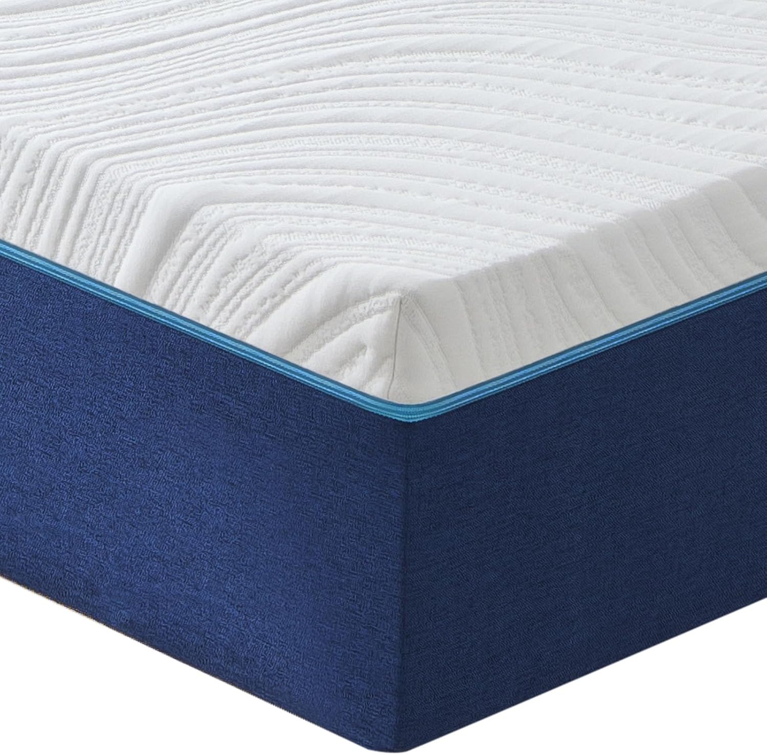 Matelas - mousse mémoire, 140x190x16cm, 7 zones, double face