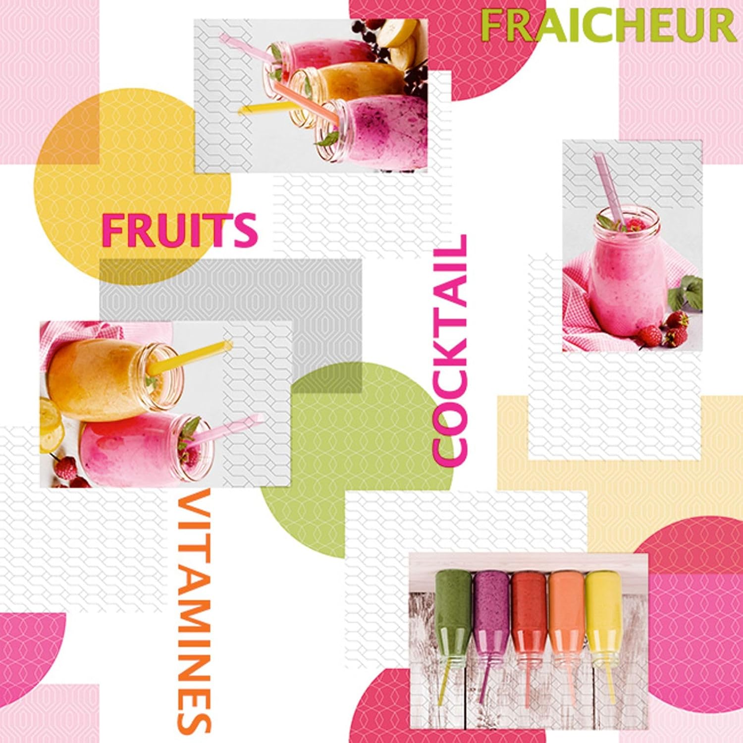 Nappe en toile cirée - rectangulaire 200x140 cm - Anti-taches, imperméable, facile d'entretien