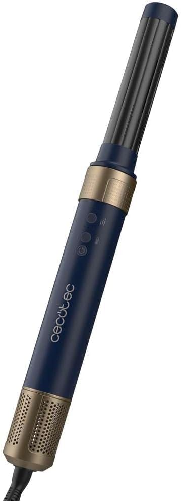 Cecotec - Brosse soufflante AirGlam 14in1, 1400W, 3 températures, 14 têtes