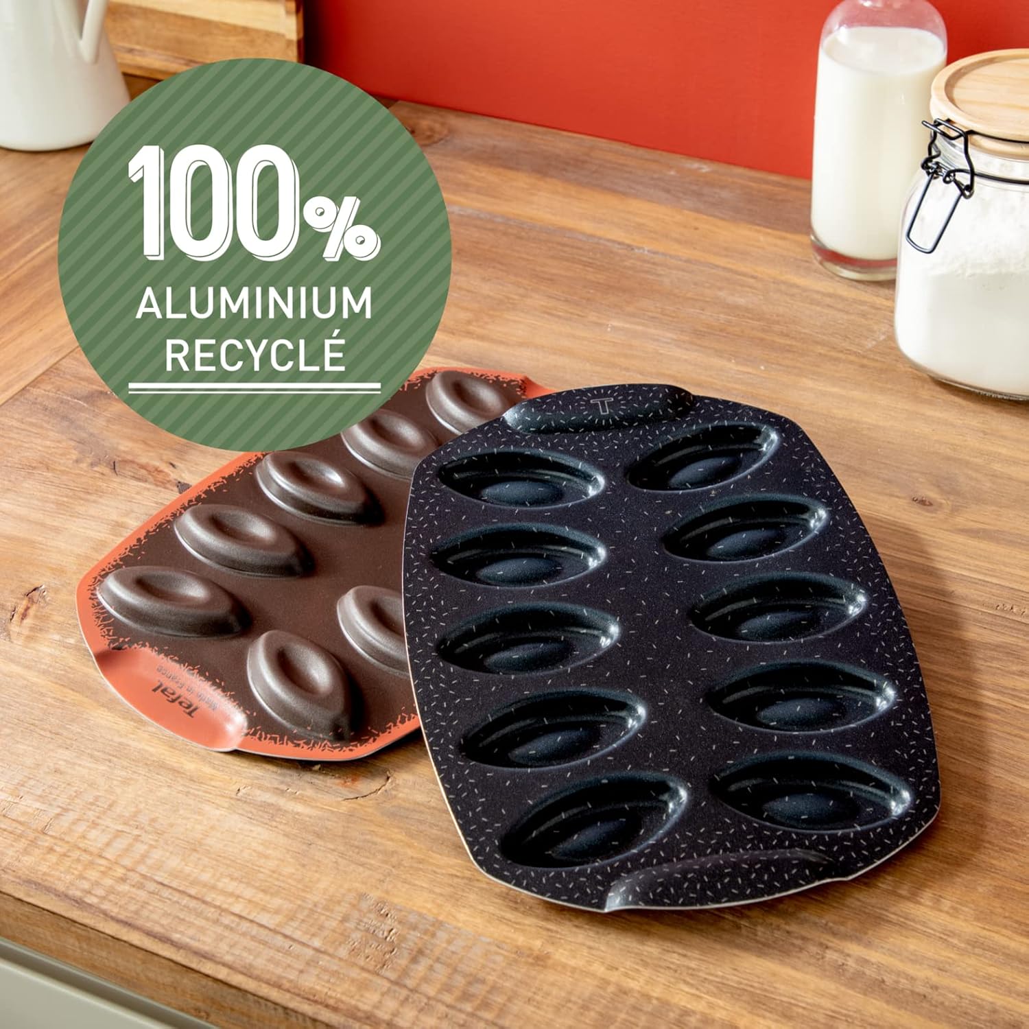 Tefal - PerfectBake Mini - 6 mini donuts - revêtement antiadhésif, aluminium recyclé, J5734602
