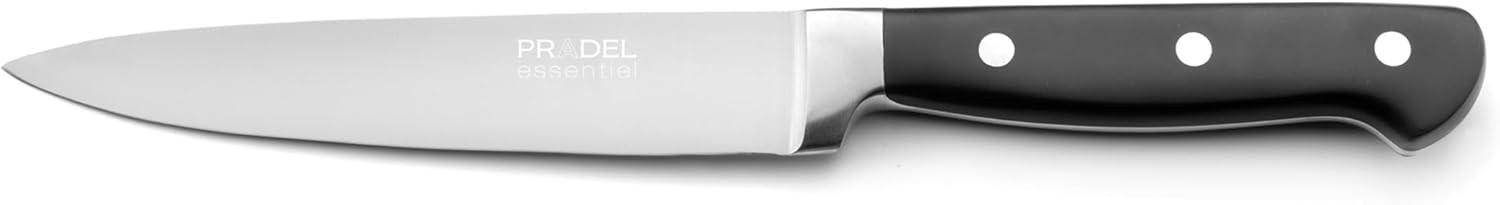 Blason - Couteau de chef série Satinée - lame 16 cm - inox 13C - Noir