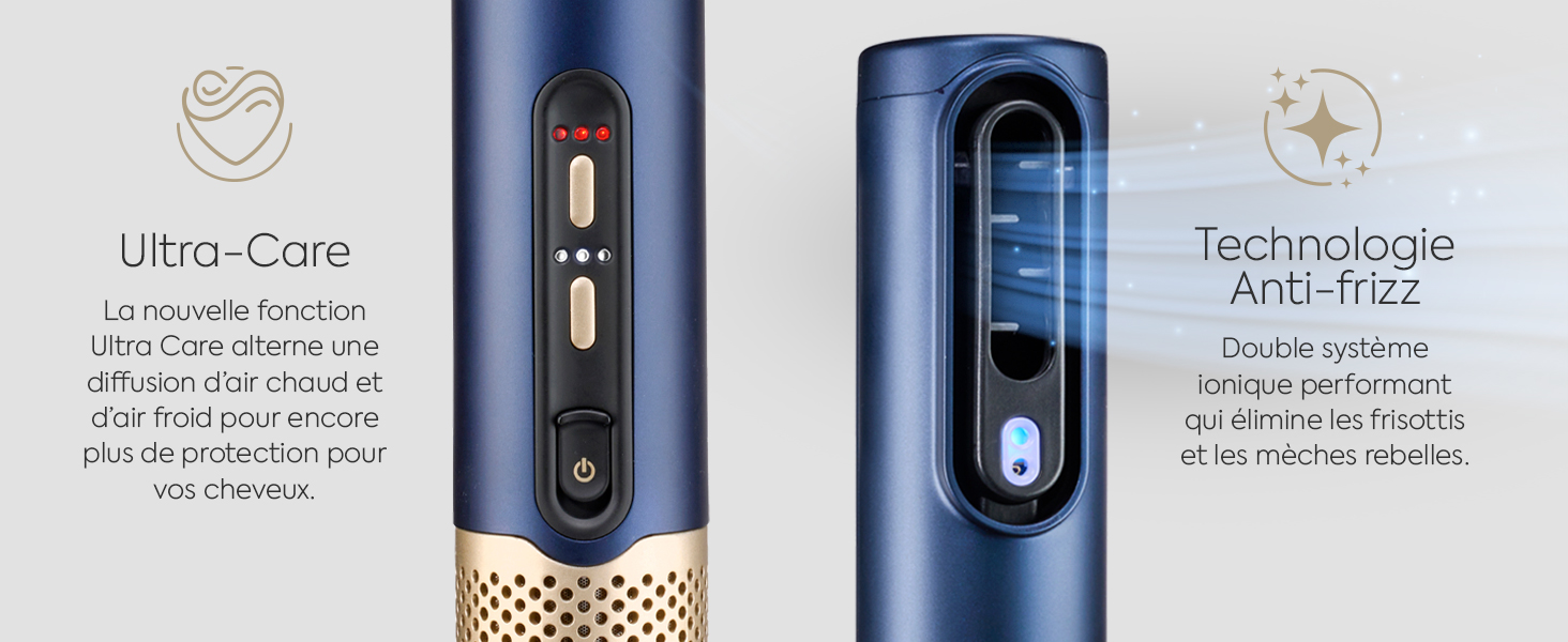 BaByliss, Air Wand, AS6553E, Multi styler 4 en 1, ionique, sèche-cheveux, lisseur, styler, brushing