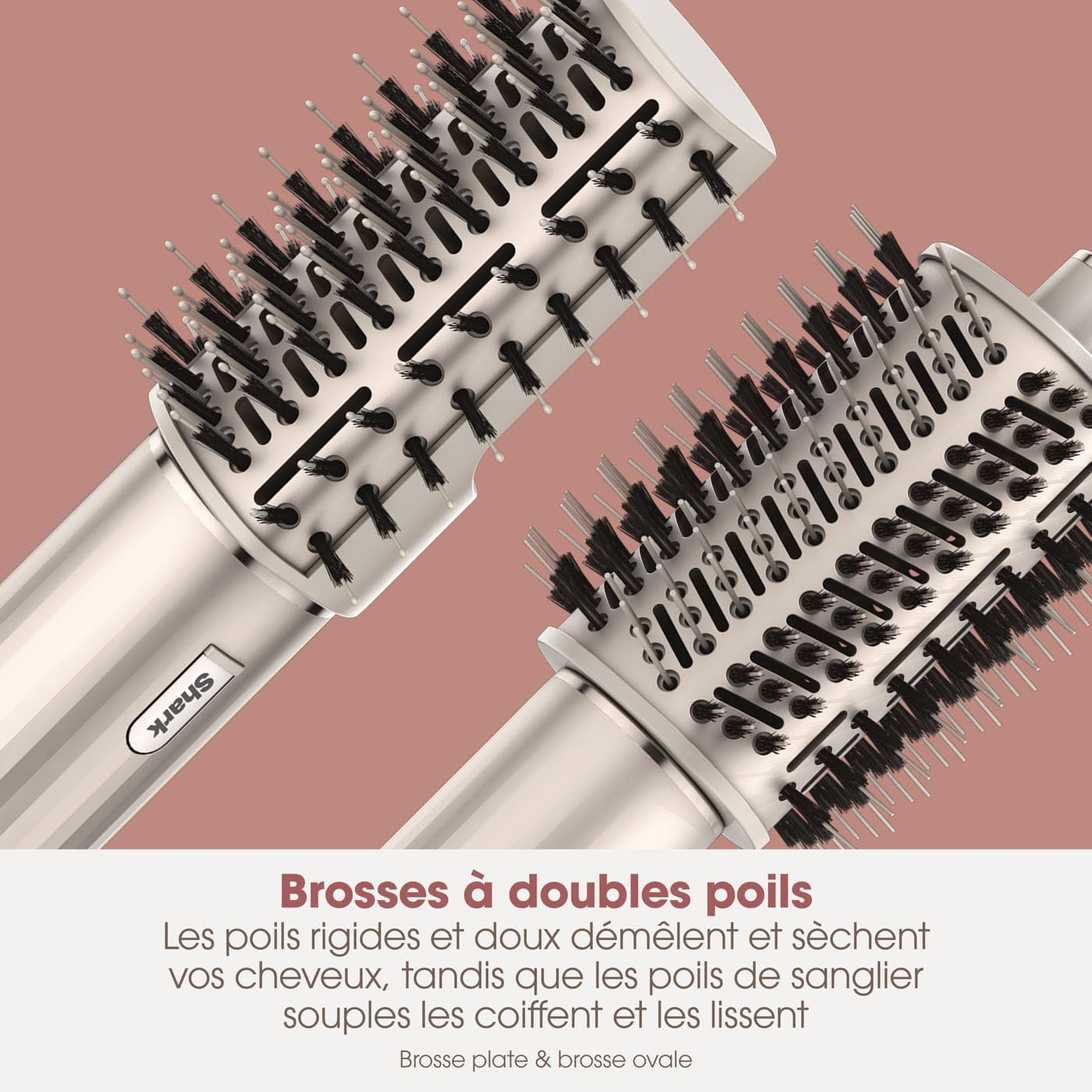 Shark - Styler air chaud multi-styles - boucleurs, brosses, concentrateur, sans chaleur