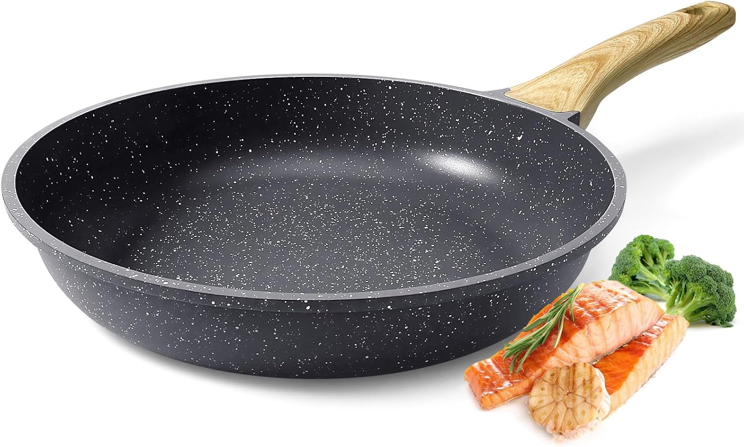 GiPP - poêle à frire granite - 24cm - antiadhésive, induction, sans PFAS/PFOA