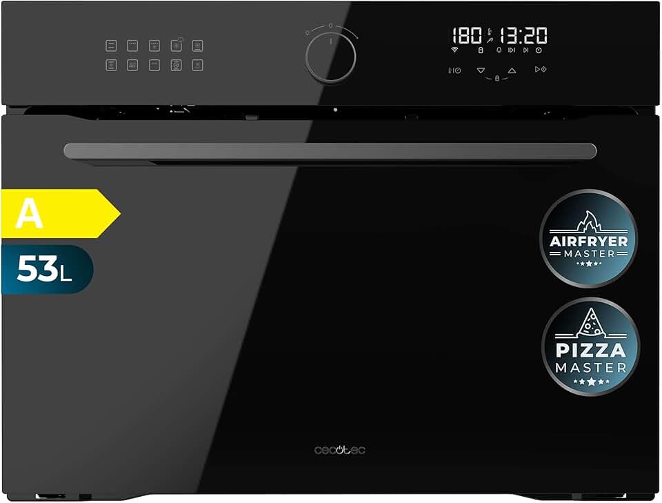 Cecotec - Bolero Hexa, 53 L, Airfryer, 11 fonctions, 2900W, AF314500