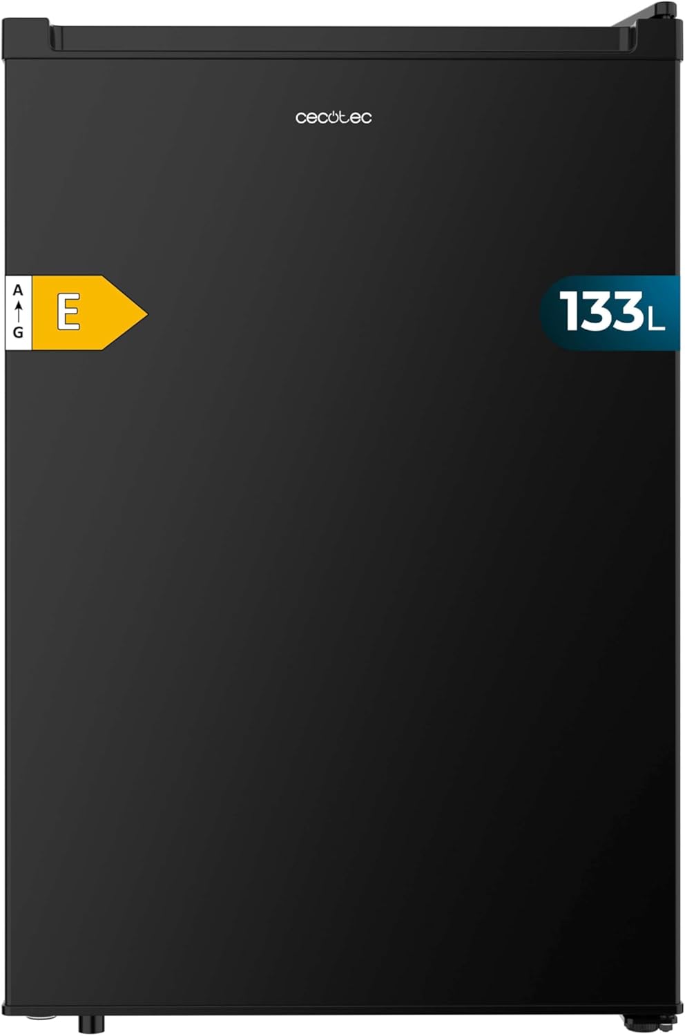 Cecotec - Bolero CoolMarket TT - 133L - porte réversible, LED, dégivrage auto