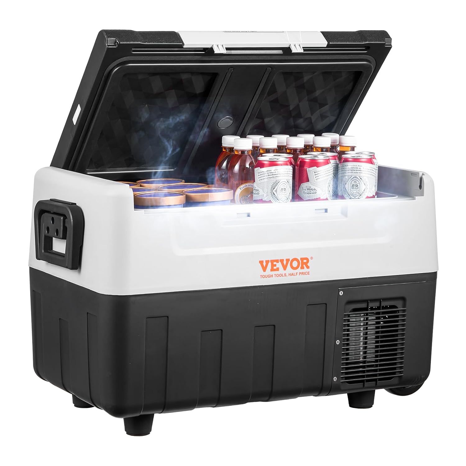 VEVOR – glacière portable 35L – double zone, -20°C à 10°C, 0,6kWh