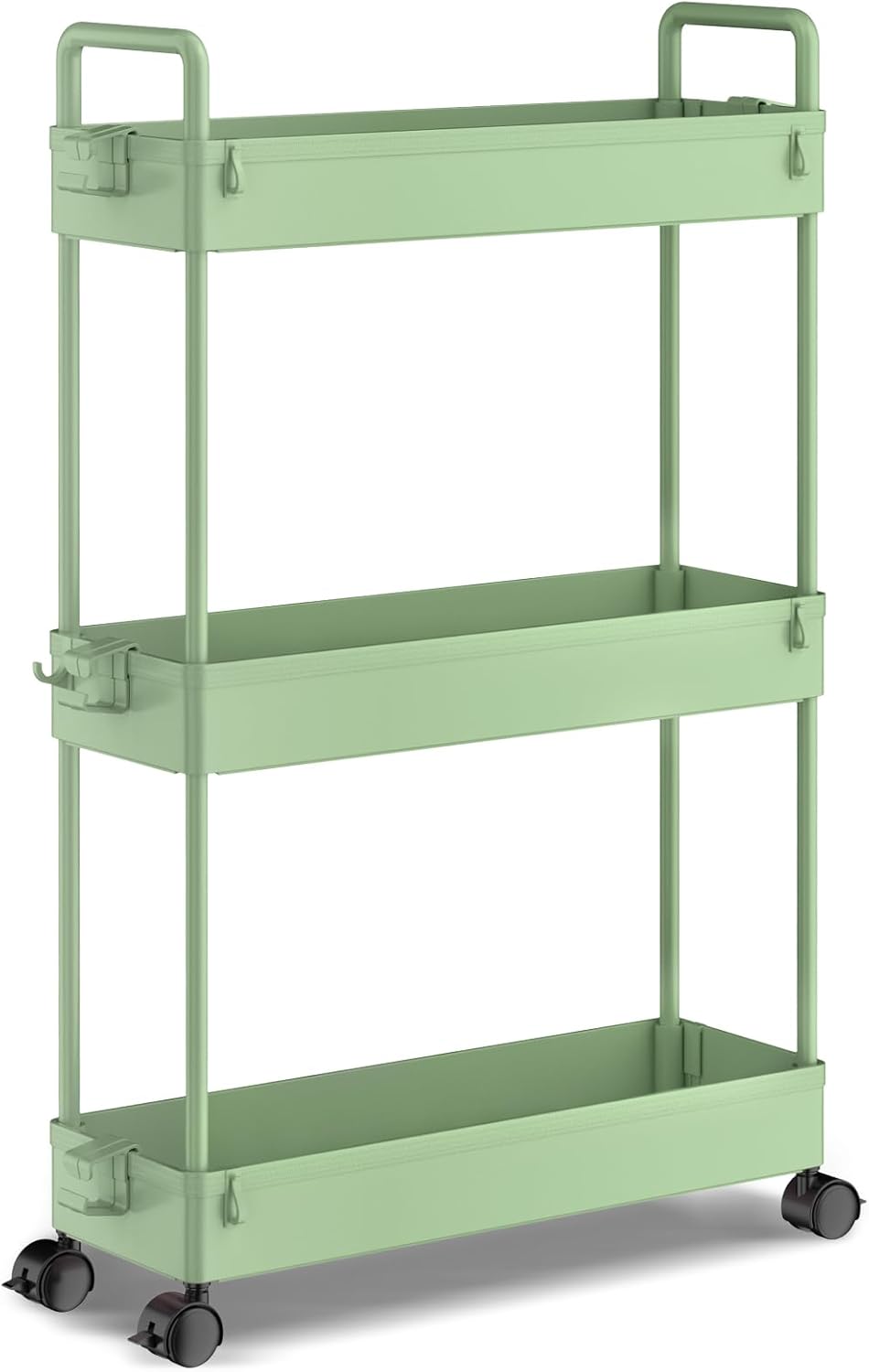 SOLEJAZZ - chariot 3 niveaux - étroit, mobile, roulettes, cuisine