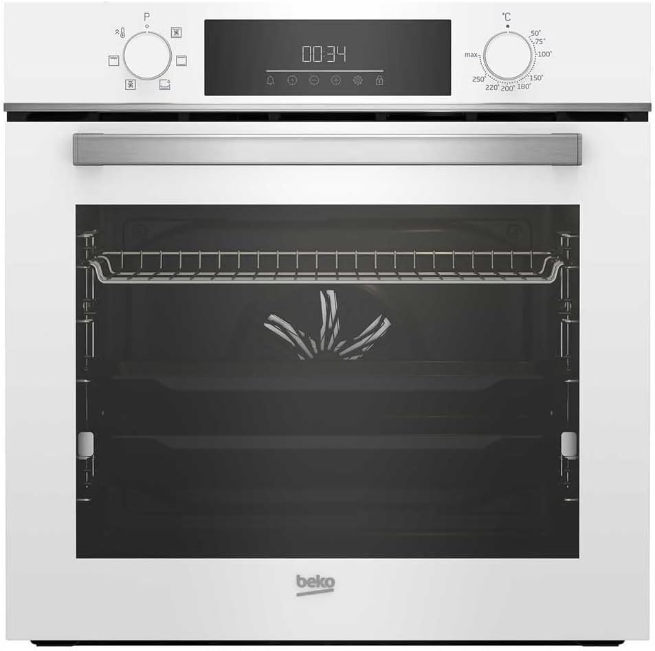 Beko - four encastrable série BBIE18300W - 71L, blanc, multifonction, BBIE18300W