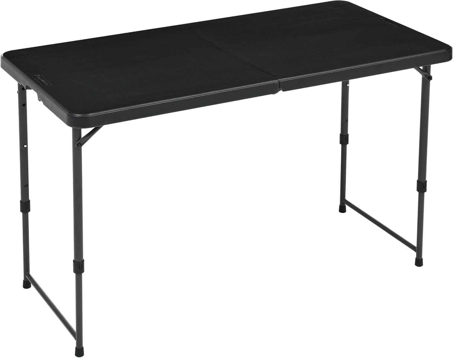 maxxi-dealz Basics - Table Pliante, 121,4x60,7x86,1 cm, 4 hauteurs, portable