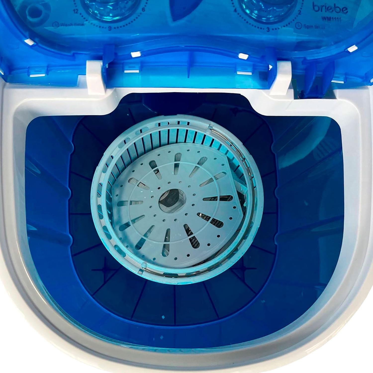 briebe - Mini machine à laver 3kg, portable, faible eau/énergie, WM1111